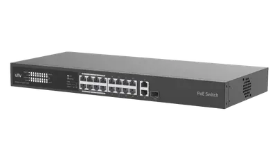 NSW2020-16T1GT1GC-POE-IN — Неуправляемый коммутатор с PoE