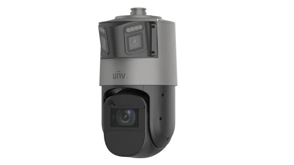 IPC98246EFW-X42-W-VH1 — 4MP+6MP 42X Wise-ISP MultiView Dual-light Network PTZ Camera