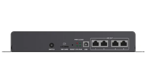 UNV-TB60 — 4 portli LED media pleer