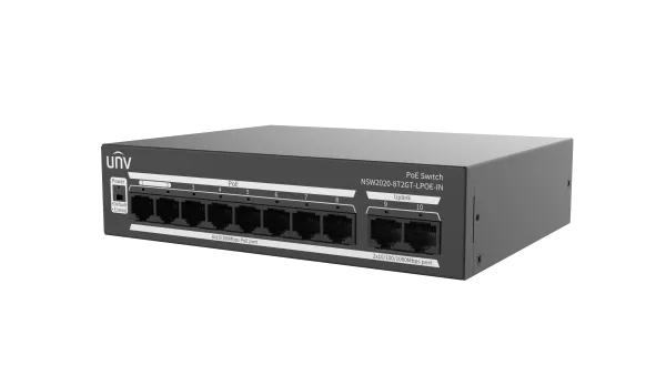 NSW2020-8T2GT-LPOE-IN — Boshqarilmaydigan PoE kommutator